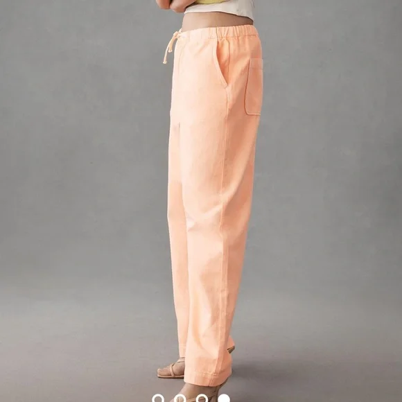 Anthropologie Essential Antwerp Domo Relaxed Denim Pants